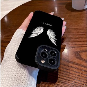 Custodia per telefono cellulare in morbida pelle sintetica con stampa Angel Wing per <span class=keywords><strong>Iphone</strong></span> 8 X Xr Xs 11 <span class=keywords><strong>12</strong></span> 13 14 1516 17 Pro Max - Product Image 4