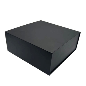 Logo Customized Matt <b>Boxes</b> <b>Small</b> Folding Package Luxury Foldable Magnetic Collapsible Rigid <b>Gift</b> Packaging Paper Sponge Socks - Product Image 1