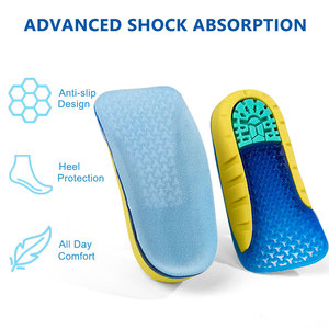 Soletta Mezza in TPE OEM per Aumento Altezza, Sollievo dal Dolore da Fascite Plantare, Tendiniti d'Achille, Dardi Calcanei - Product Image 3