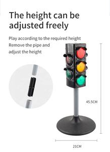 Juguete Educativo <span class=keywords><strong>de</strong></span> Semáforo para Armar, Novedad 2024, Simula Luces y Sonidos, Juguetes <span class=keywords><strong>de</strong></span> Señales <span class=keywords><strong>de</strong></span> Tráfico al por Mayor - Product Image 6