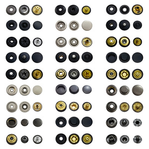 Metal Snap Buttons Round Nickel-Free For Clothing Jackets Jeans Shirts Knitwear Down Jackets Trousers Wool Coats Work Clothes - Product Image 1