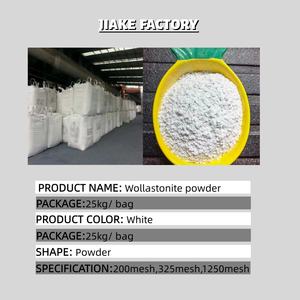 एसिकुलर ग्रेड वोलास्टोनाइट अयस्क पाउडर कच्चा ग्लेज खनिज सिरेमिक फाइबर की कीमत F75 फोरसमैन ब्रांड उच्च शुद्धता सिओ2 55% ग्लास - Product Image 6