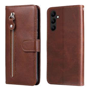 Funda tipo cartera con diseño de cremallera para <span class=keywords><strong>Samsung</strong></span> <span class=keywords><strong>Galaxy</strong></span> S23/S24/A24 4G, funda tipo libro para Xiaomi POCO X5 PRO 5G - Product Image 4