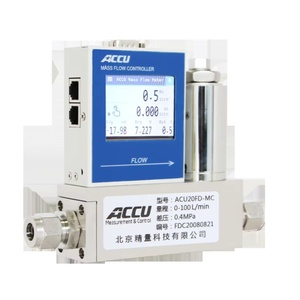 ACU20FD-L Stainless Steel Digital <b>Flow</b> <b>Meter</b> & Mass <b>Flow</b> Controller for Air/Gas with RS485/232 OEM Customizable Wholesale Price - Product Image 1