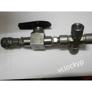 วาล์วบอลสแตนเลส Swagelok รุ่น 40, ข้อต่อ NPT ตัวเมีย, SS-44F6 มือสอง - Product Image 2