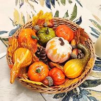 Bestwish Vente Chaude Simulé Citrouille Halloween Mousse Accessoires Décoratifs Ornements Faux Citrouilles pour Décorations De Fête