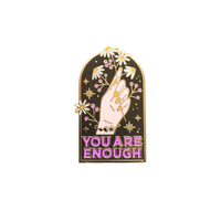 Personnalisé sur mesure créatif significatif puissant femmes braves mains ensemble plaqué or gratuit oeuvre broches broches décoratives émail broches