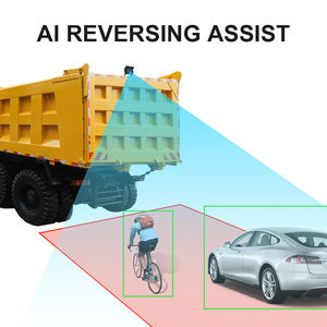 Système <span class=keywords><strong>de</strong></span> surveillance intelligent IA BSD avec moniteur 4 canaux 10,1 pouces et caméras AHD 1080p pour camions lourds - Product Image 2