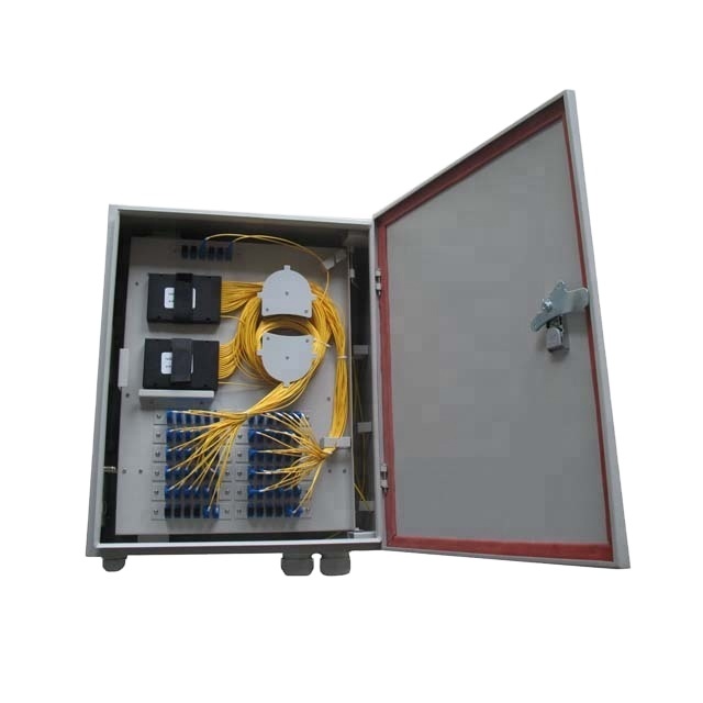 FTTH 72 core Fiber Optic Splitter/ Distribution Box/Cabinet