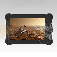 Tablet PC Tangguh Tahan Air IP54 10.1 Inci Intel Celeron Windows 10 RAM 8GB Dual LAN Wi-Fi Untuk Penggunaan Industri