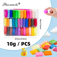 36 couleurs, 10g/pièce, argile à séchage à l'air, ultra légère, argile à modeler DIY, argile magique créative pour enfants, artisanat créatif DIY pour enfants