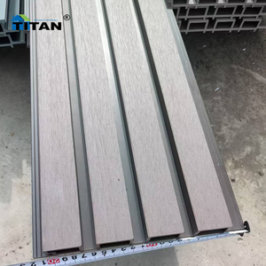 Pannello Decorativo per Rivestimento Esterno in WPC, Pannello Murale in PVC WPC per Esterni, Pannello Effetto Teak Nero, Lambrin in PVC per Interni - Product Image 2