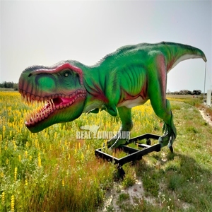 Modèle de dinosaure robotique animatronique T-Rex pour aire de jeux extérieure - Utilisation commerciale Centre commercial et parc d'aventure - Product Image 2