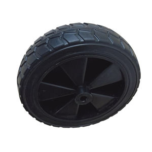 5 6 7 8 9 10 इंच सीसा-मुक्त pvc pp tp प्लास्टिक पोली वैगन ट्रॉली व्हील - Product Image 2