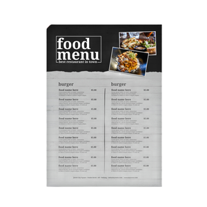 Service personnalisé bon marché A3 A4 <span class=keywords><strong>A5</strong></span> A6 affiche de Restaurant, livret de Menu, brochures, dépliants, <span class=keywords><strong>impression</strong></span> de dépliants - Product Image 2