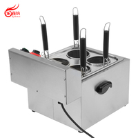 Cuiseur à pâtes électrique commercial en acier inoxydable 10L à 4 trous (DF-BP)