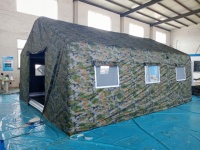 Tente de secours gonflable durable pour les interventions d'urgence et les abris temporaires