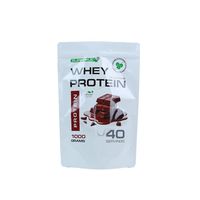 Sacs pochette refermable en plastique mylar de protéine de lactosérum de qualité alimentaire personnalisés
