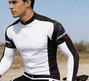 Camiseta de Manga Larga Ligera, Elástica en Cuatro Direcciones, Talla Grande, Poliéster y Elastano, Absorbe la Humedad, Transpirable, con Bolsillos Traseros y Agarre Antideslizante - Product Image 6