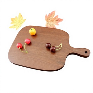 Planche à découper en bois avec poignée, bois naturel de qualité alimentaire, outil de cuisine pour hacher et servir, fabriqué au Vietnam - Product Image 1