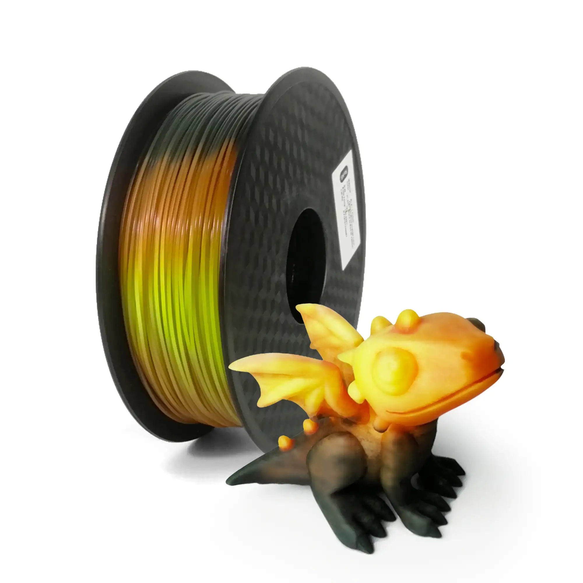 HELLO3D Tri kleur veranderen Lava Eerste in de wereld 3d printer filamenten PLA 1.75mm 3 kleuren veranderen 3D Afdrukken filament