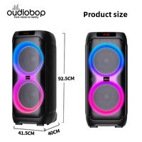 Nuevo Altavoz Subwoofer para Fiestas, Inalámbrico, para Exteriores, KTV, Equipo de Audio para el Hogar, Baile, Gran Volumen, 12 Pulgadas, Playa, Viajes