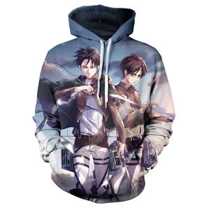 <span class=keywords><strong>2023</strong></span> vente en gros impression numérique 3D Sudaderas Con Capucha Y sweats sweats à capuche graphiques <span class=keywords><strong>attaque</strong></span> sur Titan Anime chandails - Product Image 1