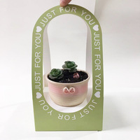 Boîte d'emballage florale personnalisée pour festivals, avec logo, exclusive, exquise, écologique, créative, impression CMYK, boîte cadeau