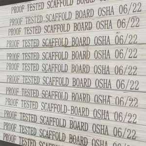 Planche d'échafaudage LVL en pin <span class=keywords><strong>de</strong></span> haute qualité - Product Image 6