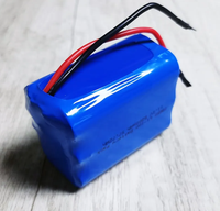 Batterie lithium-ion rechargeable sur mesure 18650 3s2p 10.8V 11.1V 12V 5200mAh pour éclairage LED, jouets et équipements médicaux