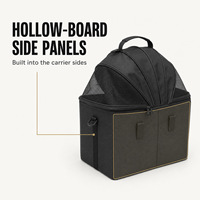 Panier arrière pliable en tissu pour vélo, capacité 30 kg, pour VTT et petits chiens