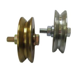 Roue <span class=keywords><strong>de</strong></span> portail roulant avec boulon, <span class=keywords><strong>roulement</strong></span> simple, rainure en U - Product Image 6