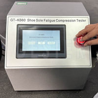 GESTER SATRA TM156 Probador de Compresión de Calzado, Probador de Fatiga de Suelas de Zapatos GT-KB60 con Control de Pantalla Táctil y Accionamiento por Servocilindro, 1 Año de Garantía
