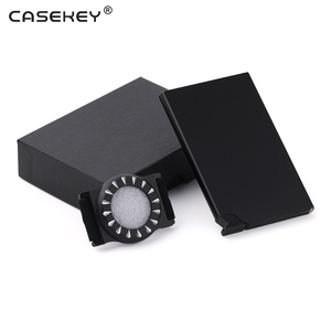 Newest Durable Slim Minimalist Auto Eject Smart <b>Wallet</b> Premium Rfid Blocking Metal Aluminum Business Credit Pop Out Card <b>Holder</b> - Product Image 6