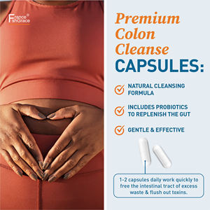 כמוסות ניקוי איכותיות תומכות בתפקוד בריאותי של מבוגרים, עיכול ומערכת חיסון, תוסף ניקוי - Product Image 5