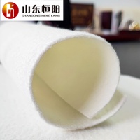 Géotextiles non tissés aiguilletés à fibres courtes de 100G-800G pour la construction routière et la séparation des sols