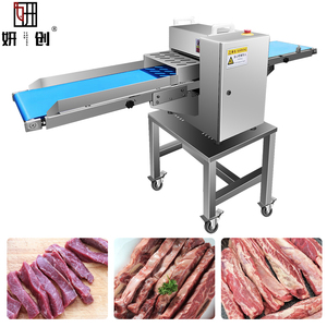 Machine de découpe industrielle électrique 220 V / 380 V pour bœuf séché, saucisses, <span class=keywords><strong>fromage</strong></span>, jambon, viande fraîche, tranches de viande, <span class=keywords><strong>prix</strong></span> - Product Image 1