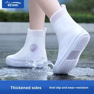 Stivali da <span class=keywords><strong>pioggia</strong></span> impermeabili da uomo e da <span class=keywords><strong>donna</strong></span> copriscarpe antiscivolo antiscivolo <span class=keywords><strong>per</strong></span> i giorni di <span class=keywords><strong>pioggia</strong></span> invernali-all'ingrosso - Product Image 4