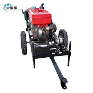 Nouvelle pompe à eau agricole multifonctionnelle à haut débit 400m/h en acier inoxydable et en fer, alimentée au diesel - Product Image 2