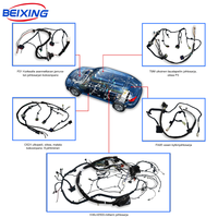 Faisceau de câblage OEM ODM pour l'intérieur automobile, faisceau de câblage principal électronique personnalisé, IP66 12V E00028, assemblage de câbles