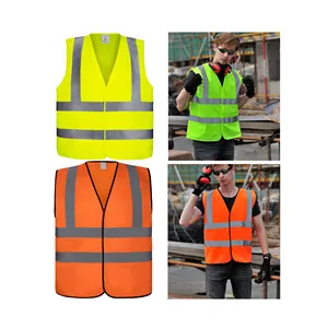 Vêtements de travail de sécurité haute visibilité gilet de sécurité de construction travail réfléchissant chaleco de caza gilet réfléchissant haute visibilité