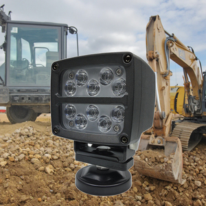 Tractor <span class=keywords><strong>Shooter</strong></span> 6000K, Luz LED Rectangular de Alta Luminosidad, 50W, Impermeable IP68, para Camiones, Minería, UTV, SUV, Carcasa de Aluminio, Trabajos en Carretera - Product Image 1