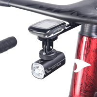 Alat Penyangga Lampu Sepeda untuk Garmin/GOPRO, Dudukan Lampu Sepeda, Ekstensi Frame, Konversi Dudukan Kamera, Aksesoris