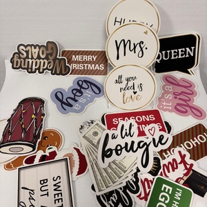 Letreros de PVC Personalizados para Fotomatón, Impresión UV Directa, Duraderos, de 5 mm, para Decoración - Product Image 1