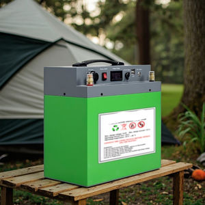 Batería LiFePO4 de 18V y Larga Duración, 460WH, Estación de Energía Portátil para Exteriores, Generador <span class=keywords><strong>Solar</strong></span> de Onda Sinusoidal Pura, MPPT, Arrancador de Coches - Product Image 2