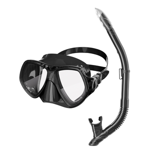 ZMZ DIVE M21+S03 ダブルレンズ CE認証取得済み 大人用シュノーケリングマスクセット 液体シリコンストラップとPCフレーム付き - Product Image 4