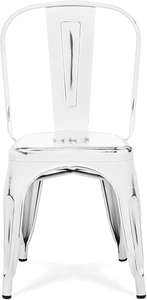 ¿Viejo cuero Industrial de comedor de Metal lado sillas <span class=keywords><strong>tolix</strong></span>. Sillas, sillas de metal - Product Image 4