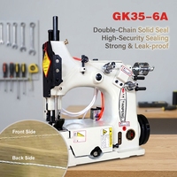 Machine de découpe et de couture de sacs tissés en polypropylène (PP) industriels entièrement automatiques et robustes de haute qualité GK35-6A