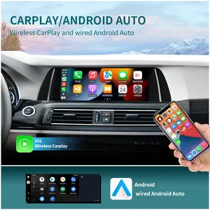 Klyde 10.25/12.3นิ้วจอสไตล์ดั้งเดิมสำหรับ BMW 5ชุด F10 F11 8GB + 128GB CarPlay Android 12 Car เครื่องเล่นมัลติมีเดีย