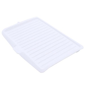 1 pièce Égouttoir à vaisselle multifonctionnel en plastique pour cuisine, <span class=keywords><strong>grand</strong></span> égouttoir de séchage pour évier, rangement de comptoir, plateau de récupération des gouttes - Product Image 5